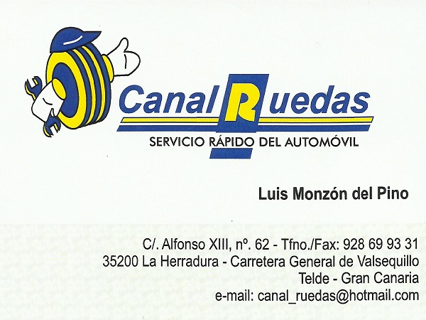 Canal ruedas foto